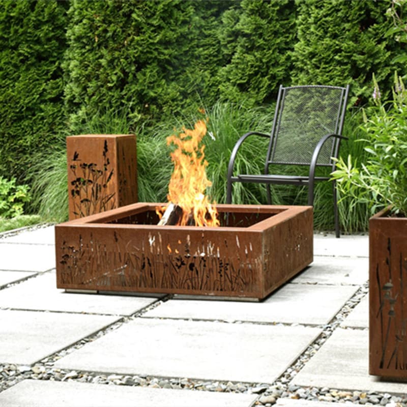 Rustic Style Large Fire Pit Manufacturer